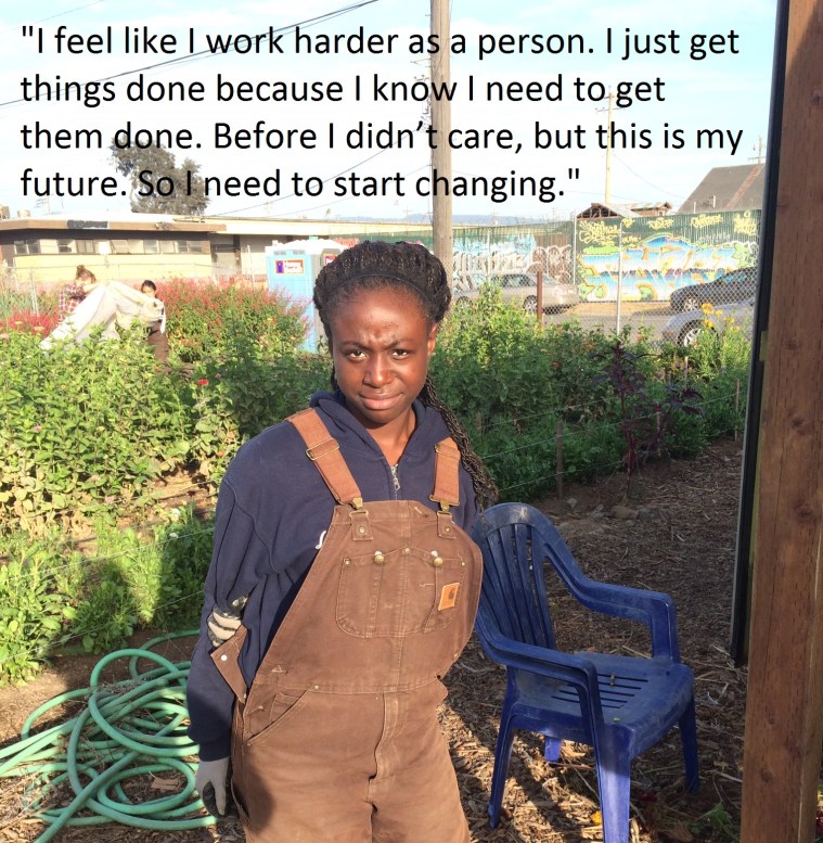 WOW Flower Farm Intern Laurel 